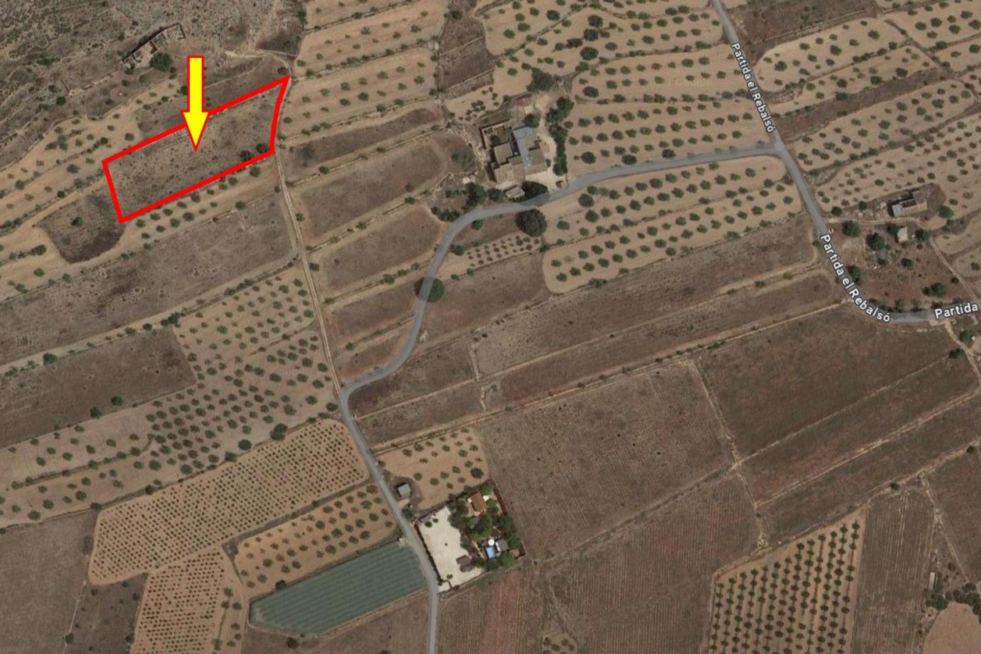 Resale - Terreno rural - Hondón de las Nieves - REBALSO