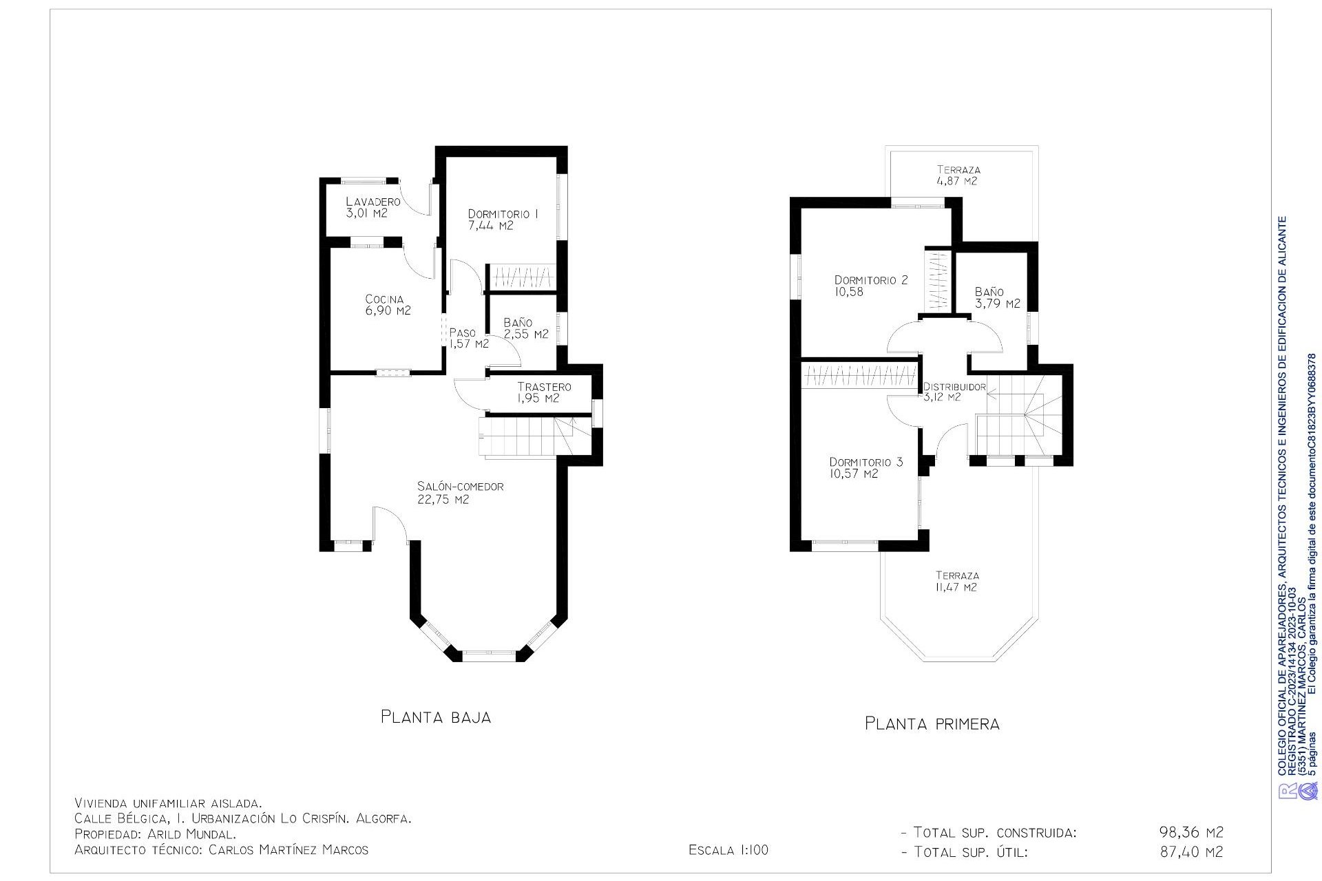 Resale - Villa - Algorfa - RESIDENCIAL MIRA GOLF