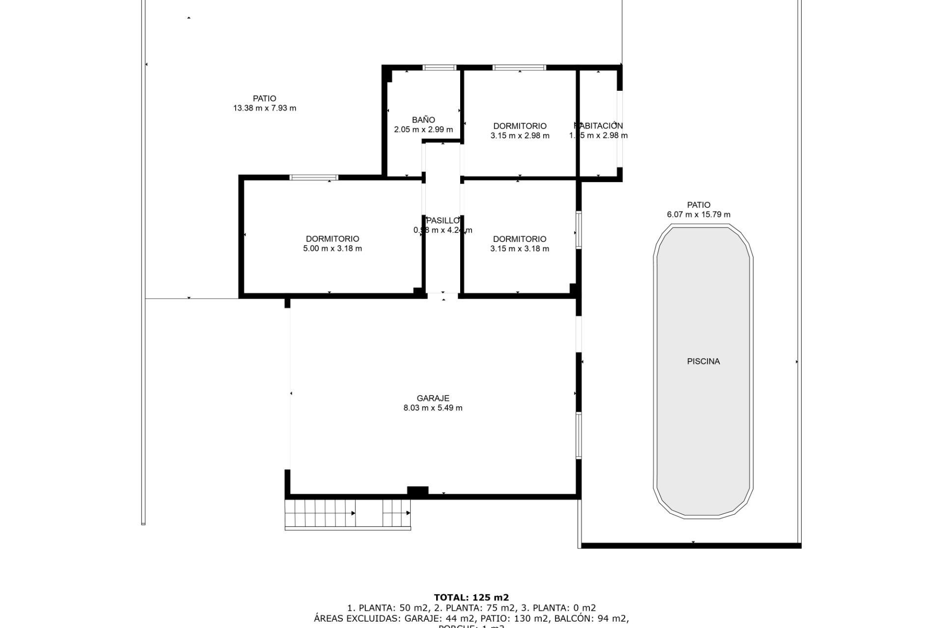 Resale - Villa - Rojales - Campo de golf la marquesa