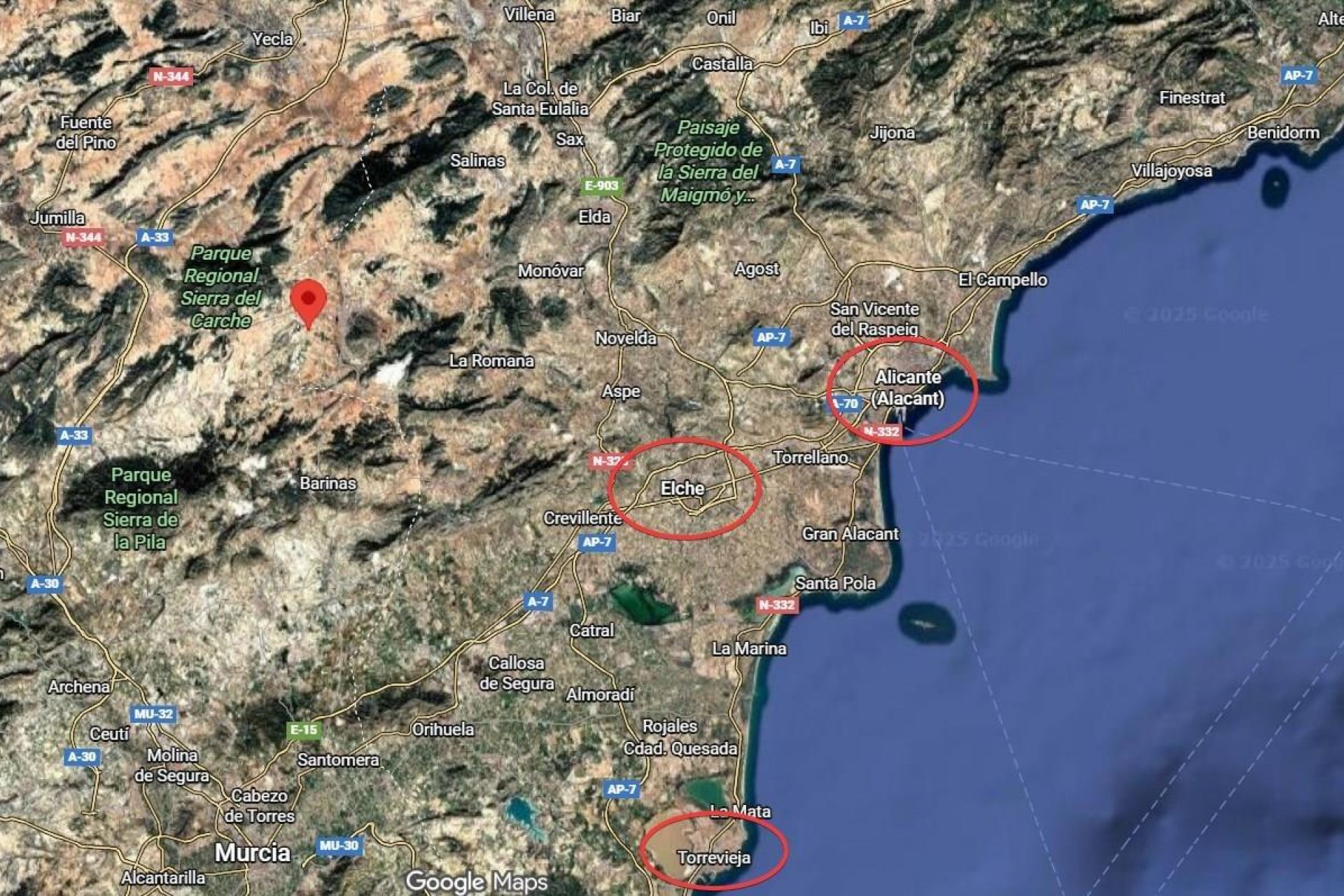 Revente - Terreno urbanizable - Pinoso - A 2 km de la ciudad
