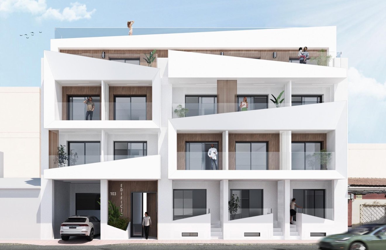 Obra nueva - Apartamento - Torrevieja - Playa del Cura