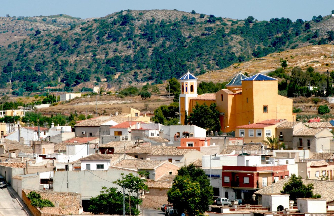 Revente - Terreno rural - Hondón de las Nieves - REBALSO