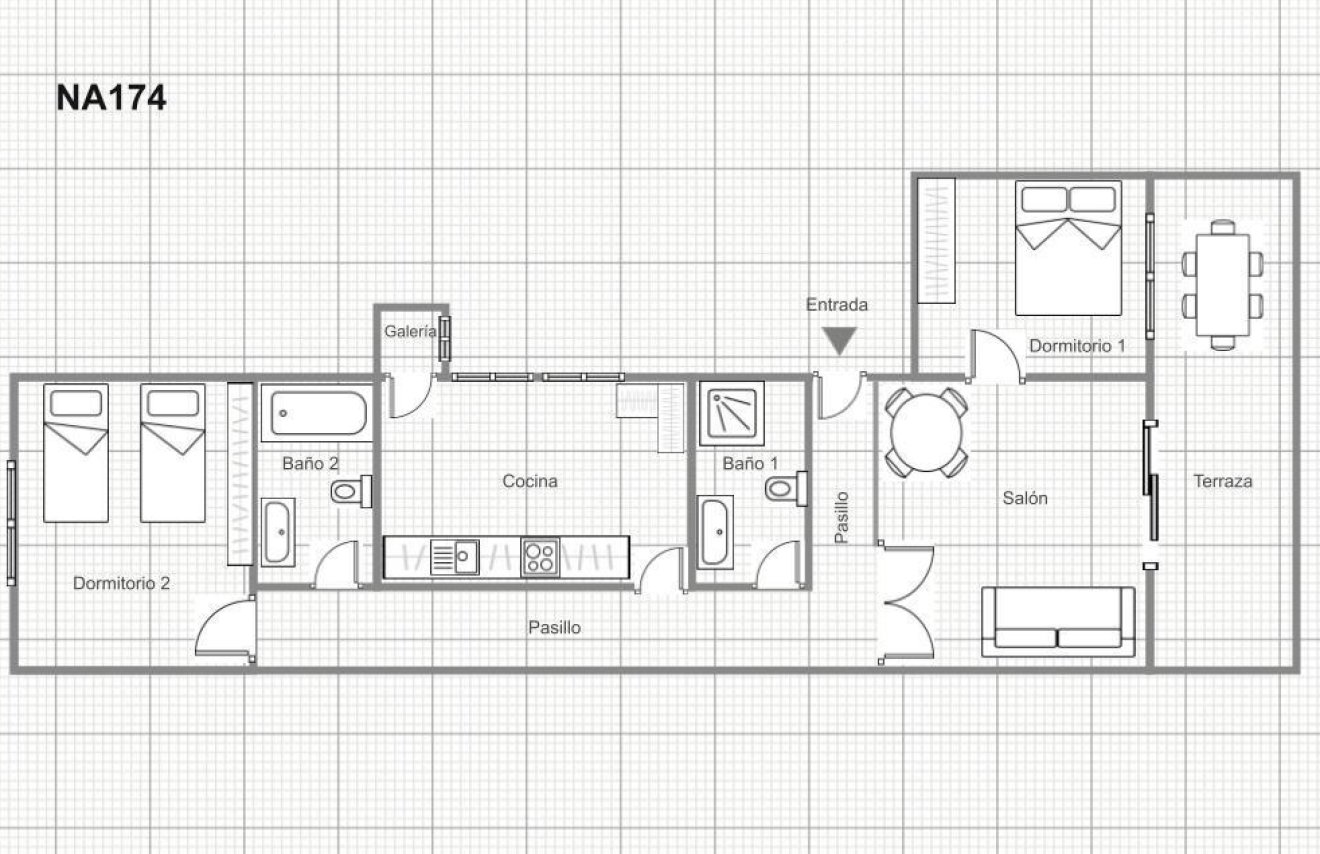 Revente - Attique - Torrevieja - Paseo maritimo
