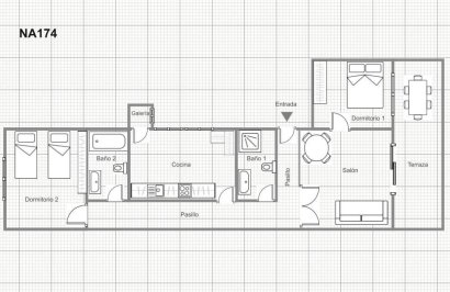 Revente - Attique - Torrevieja - Paseo maritimo
