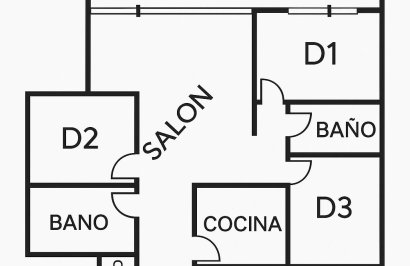 Resale - Piso - Torrevieja - La veleta