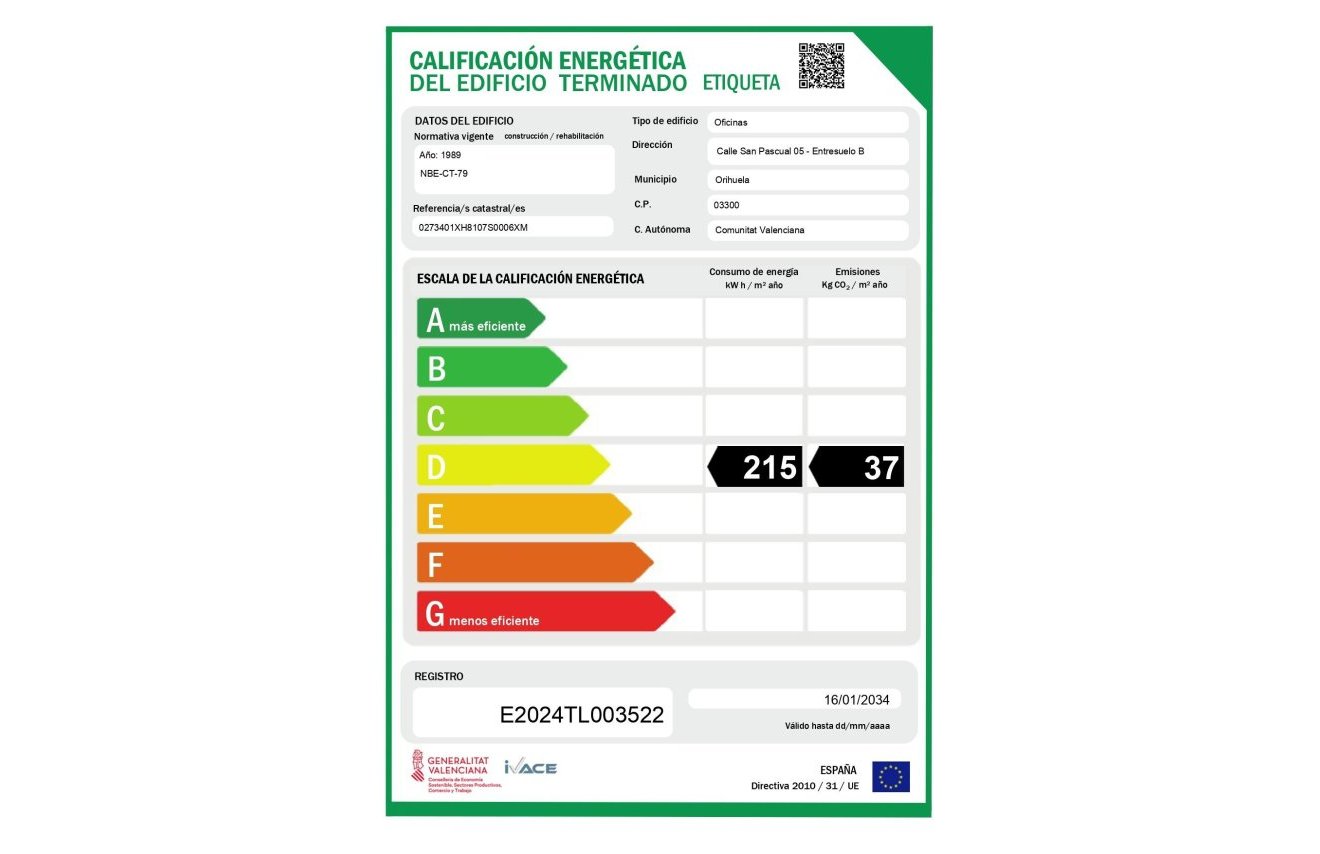 Revente - Oficina - Orihuela - Zona Centro