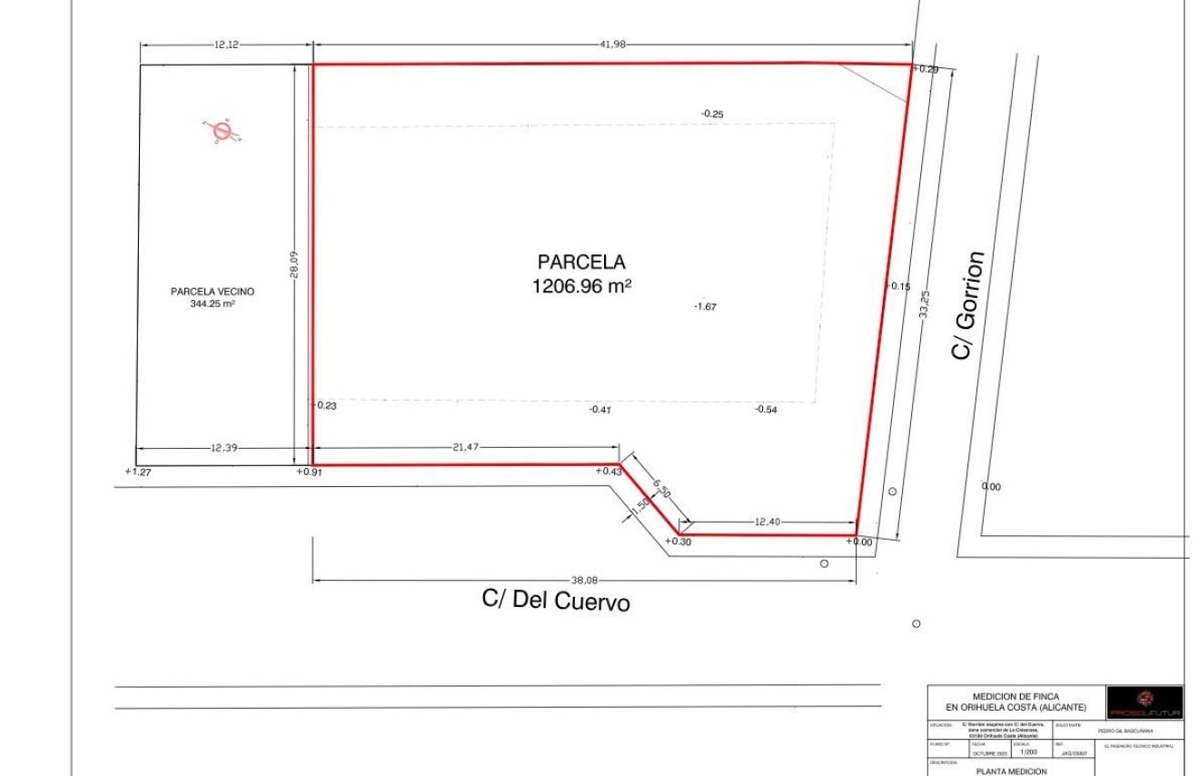 Reventa - Parcela - Orihuela Costa - Playa Flamenca