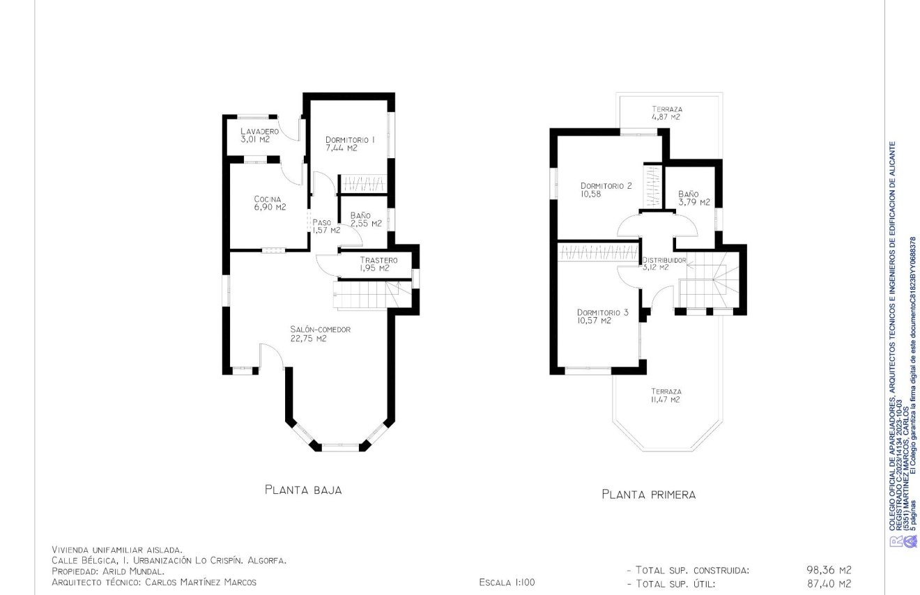 Reventa - Villa - Algorfa - RESIDENCIAL MIRA GOLF